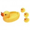 Familia de patos de goma