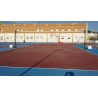 Juego postes voleibol metálicos ø 80mm trasladables