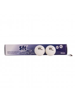 Caja 6uds pelotas tenis de mesa 40mm softee
