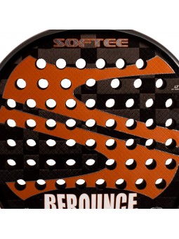 Pala de pádel softee rebounce orange