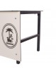 Mesa anotadores basic fenólico 8mm blanco personalizable