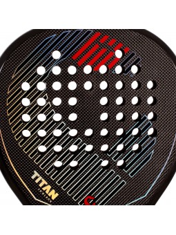 Pala de pádel vibor-a titan 3k black