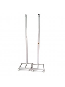 Juego postes voleibol trasladables aluminio ø 90mm