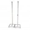 Juego postes voleibol trasladables aluminio ø 90mm