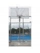 Jgo canastas antivandalicas baloncesto new tubo 114 mm galvanizadas -incluye aros, redes y tableros-