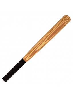 Bate con pelota béisbol softee wood