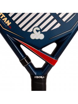 Pala de pádel vibor-a titan junior classic blue