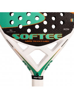 Pala de pádel softee freezer carbon 3k verde sft