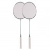 Set bádminton portátil con 2 raquetas