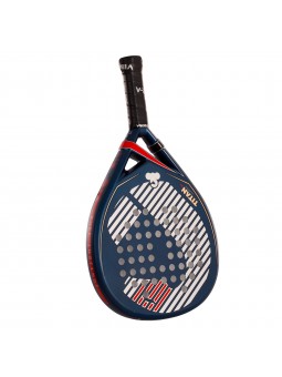 Pala de pádel vibor-a titan junior classic blue