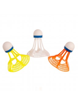 Volantes bádminton flight 3uds