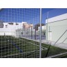 Poste metálico galvanizado 7m para red protección sin botes
