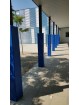 Proteccion columna cuadrada o rectangular deluxe 1,5 mt altura grosor 5 cm -metro lineal-