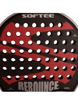 Pala de pádel softee rebounce red 3k