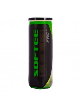 Bote 3 pelotas tenis softee pro
