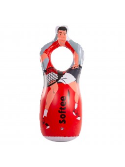 Jugador barrera hinchable tenis/pádel softee
