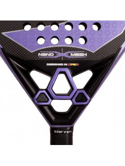 Pala de pádel softee trionic nano mesh