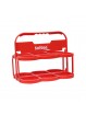 Portabotellas plegable deluxe para 6 botellas