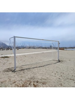 Juego porterías fútbol-playa aluminio 90mm