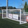 Juego porterías aluminio fútbol 7  120x100 mm trasladables