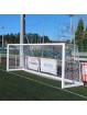 Juego porterías aluminio fútbol 7  120x100 mm trasladables