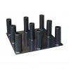 Soporte vertical barras olímpicas softee 50mm