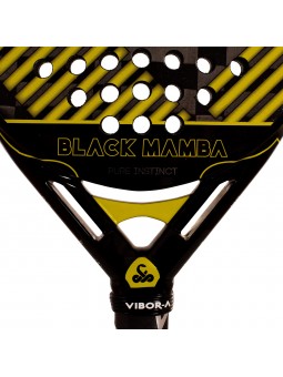 Pala de pádel vibor-a black mamba evo pro black