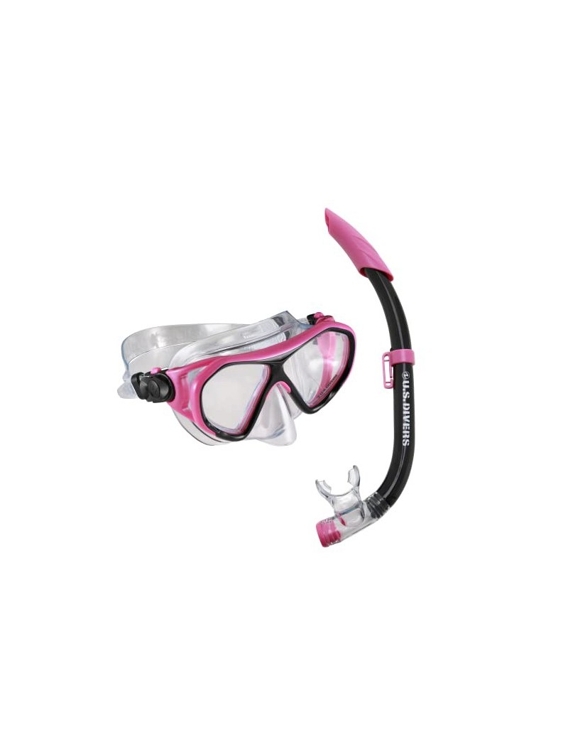 Set máscara u.s. divers combo dorado ii jr