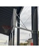 Jgo canasta basket fija a viga vuelo 1,65 m