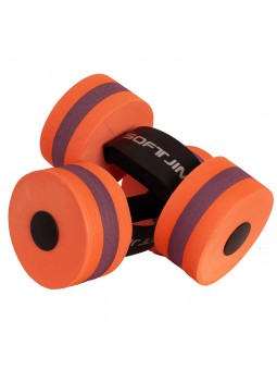 Juego de mancuernas aquaerobic bicolor