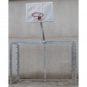 Juego porterías galvanizadas fútbol sala/balonmano - canasta basket