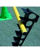 Regla con acople para cono de 32, 40 y 50cm con soporte para pica y aro