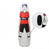 Jugador barrera hinchable rojo