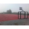 Juego de 2 porterías f.sala/balonmano - canasta basket verde