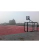 Juego de 2 porterías f.sala/balonmano - canasta basket verde
