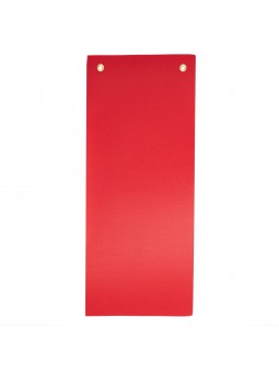 Colchoneta aeróbic con ollados rojo