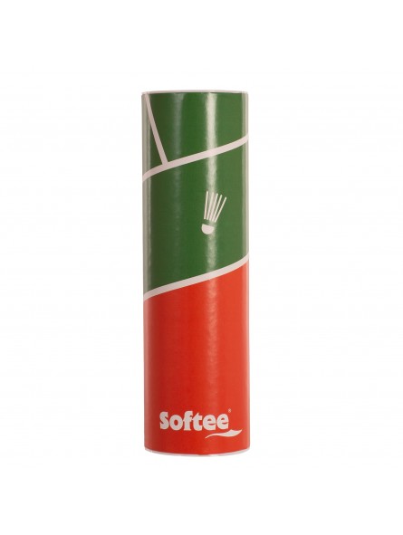 Volantes bádminton softee nylon 2.5 6uds