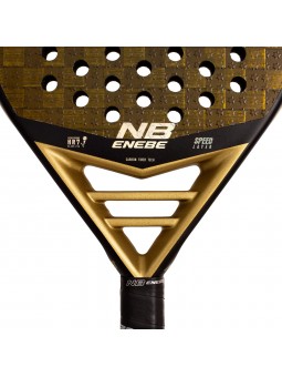 Pala de pádel enebe mustang pro carbon gold 15k