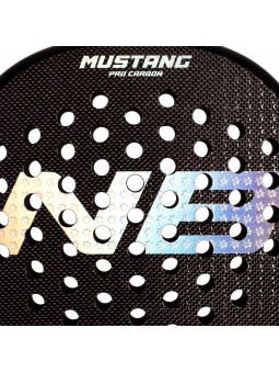 Pala de pádel enebe mustang silver 3k