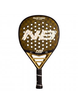 Pala de pádel enebe mustang pro carbon gold 15k