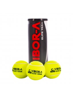 Bote 3 pelotas pádel vibor-a elite team