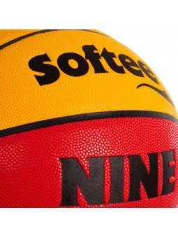 Balón baloncesto cuero softee nine -talla 9-