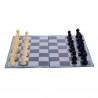 Tablero ajedrez 33 cm plegable -incluye fichas sencillas-