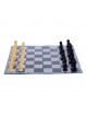 Tablero ajedrez 33 cm plegable -incluye fichas sencillas-