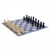 Tablero ajedrez 33 cm plegable -incluye fichas sencillas-