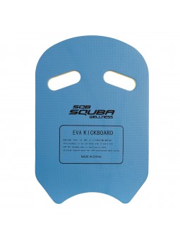Tabla de natación con ventanas squba