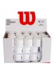 Caja 60 overgrips wilson blanco pro perforados