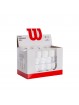 Caja 60 overgrips wilson blanco pro perforados