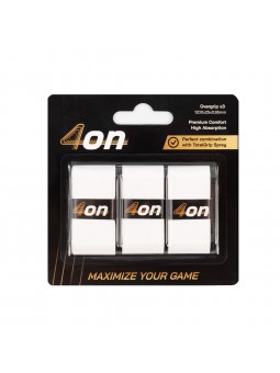 4on premium comfort overgrip -3pcs-