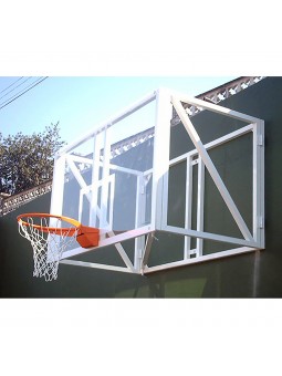 Jgo canastas baloncesto abatibles -sin tablero,aro-